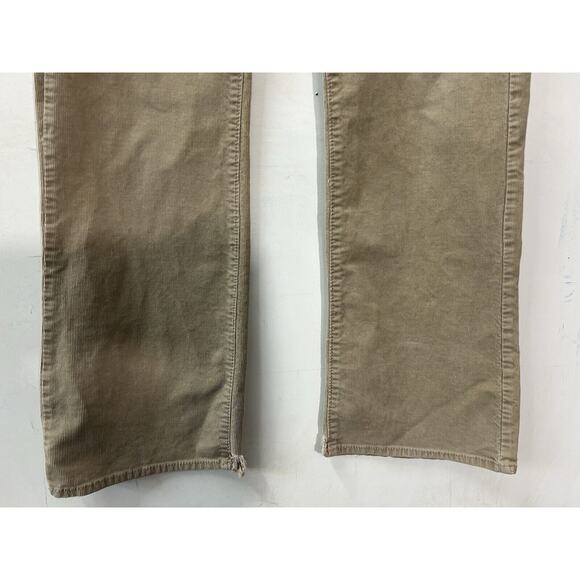 OLD NAVY Women’s Pants Size 10 ( 33x30.5)‎ Regular Mid-Rise Stretch Corduroy Tan - Picture 4 of 15